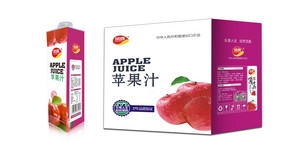 顶真苹果汁饮品
