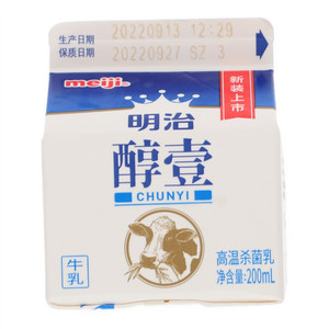 meiji明治醇壹高温杀菌乳