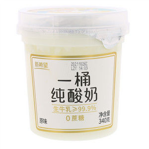 新希望原味一桶纯酸奶