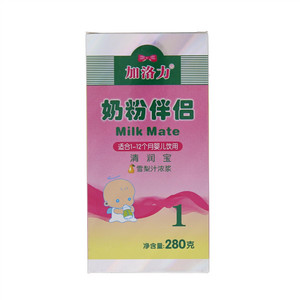 加洛力奶粉伴侣清润宝雪梨汁浓浆
