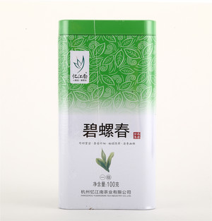 忆江南罐装一级碧螺春茶100g