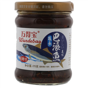 万得宝香辣味巴浪鱼罐头