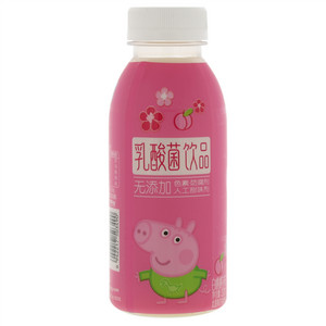好+1Peppa Pig小猪佩奇白桃桃花味乳酸菌饮品