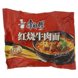 康师傅红烧牛肉面