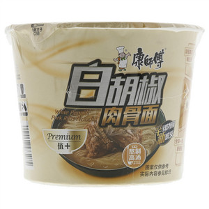 康师傅白胡椒肉骨面