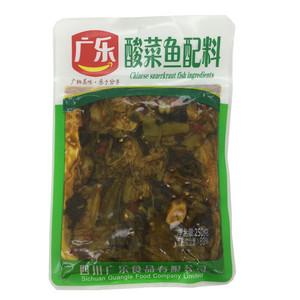 广乐酸菜鱼配料