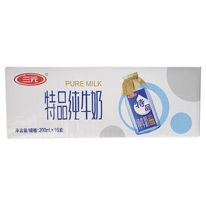 三元特品纯牛奶