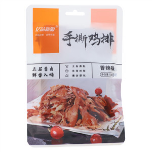亿品新源香辣味手撕鸡排