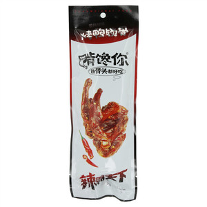 啃馋你酱烤辣味烤鸭锁骨