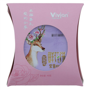 鹭客玫瑰花鲜花饼