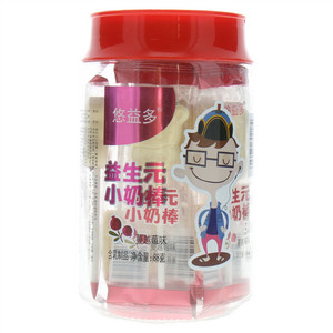 悠益多蔓越莓味益生元小奶棒