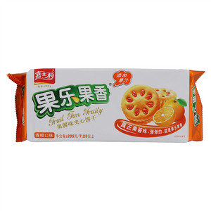 嘉士利果乐果香果酱味夹心饼干