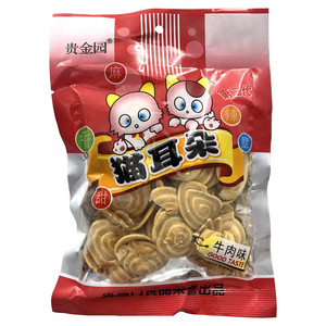 贵金园牛肉味猫耳朵（油炸型膨化食品）