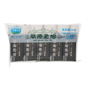 塞北雪草原老哈黑凤梨口味雪糕