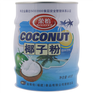 菓怡罐装椰子粉