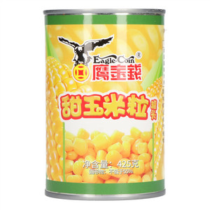 鹰金钱甜玉米粒罐头