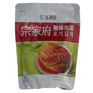 清净园宗家府整棵泡菜