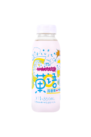 菓语百香果柠檬口味复合果汁饮料