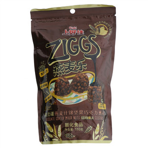 Oishi上好佳ZIGGS黑巧克力燕麦乐