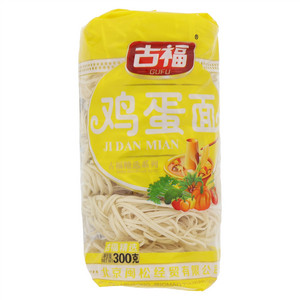 古福手排鸡蛋面300g