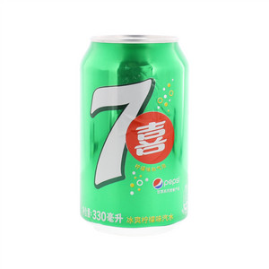 七喜柠檬味果味型汽水