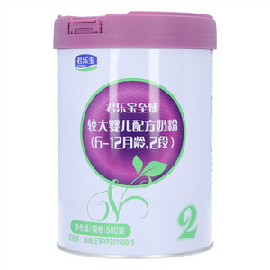 君乐宝至臻较大婴儿配方奶粉（6-12月龄，2段）