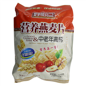 好怡点中老年高钙营养燕麦片