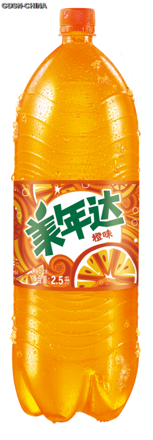 美年达橙味果味型汽水2.5升MIRINDA ORANCE FLAVOR