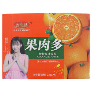 2.58L蜂蜜芒果果粒果汁饮料