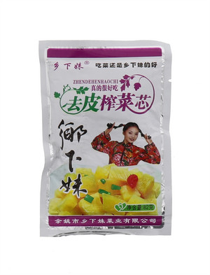 乡下妹去皮榨菜芯82g