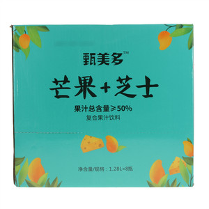甄美多芒果芝士复合果汁饮料