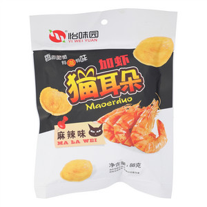 怡味园麻辣味加虾猫耳朵