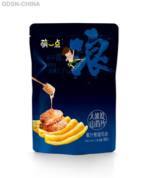 大波浪山药片（蜜汁烤翅风味）80g