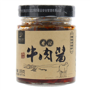 草原汇香香辣牛肉酱