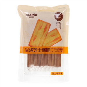 诺比欧芝士味岩烧芝士薄脆饼干