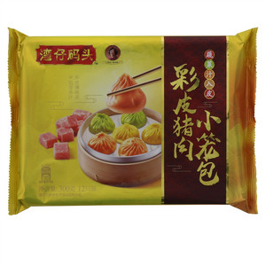 湾仔码头彩皮猪肉小笼包