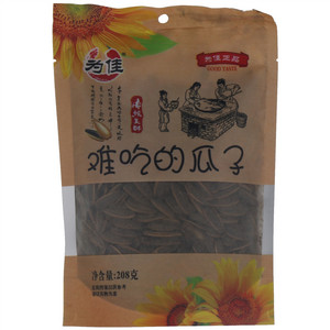 为佳焦糖味瓜子（葵花籽）