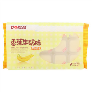U KISS香蕉牛奶味布甸果冻