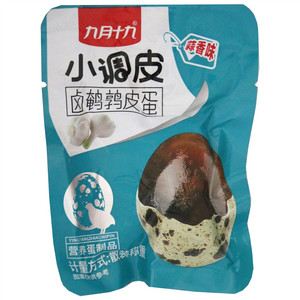 九月十九小调皮卤鹌鹑皮蛋（蒜香味）