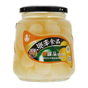 兆丰食品梨罐头（混合型）770克