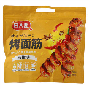 白大姐藤椒味烤面筋