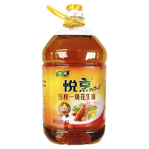 龙大悦享压榨一级花生油