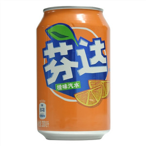 芬达橙味汽水