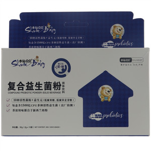 SHUIXBABY水仙贝贝奶味复合益生菌粉固体饮料