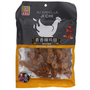 青豪园素香辣鸡翅新型豆制品