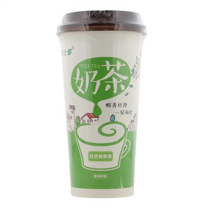 欧士多红豆抹茶味奶茶