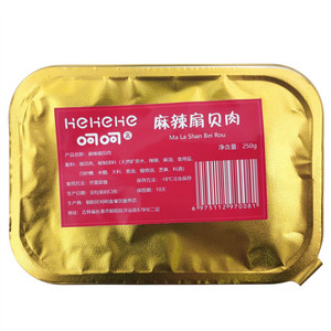呵呵盒麻辣扇贝肉