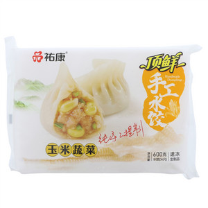 祐康顶鲜玉米蔬菜手工水饺