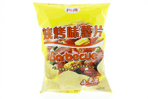 四洲烧烤味薯片