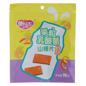 怡达果粒乳酸菌山楂片